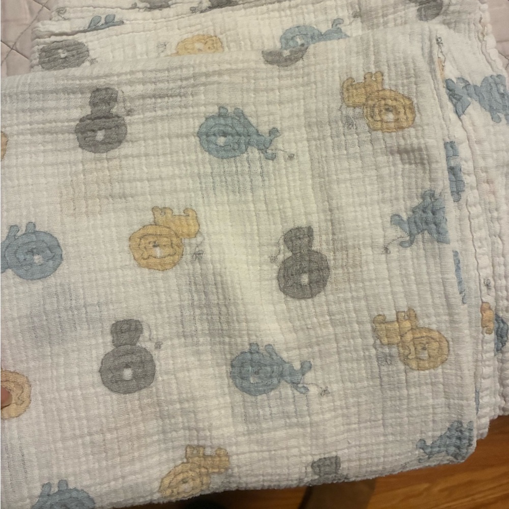 6 baby muslin swaddle blankets - Picture 2 of 9